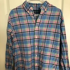 Long sleeve button down Polo